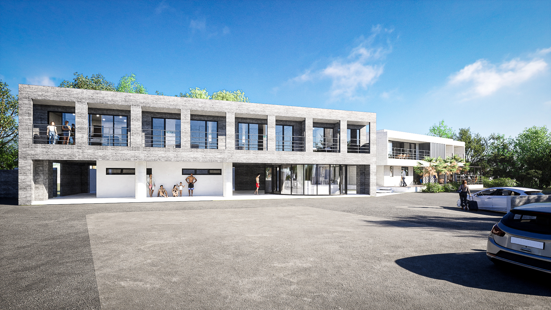 ホテル外観の画像